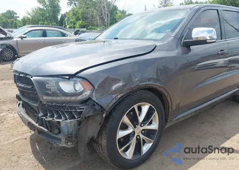 2014 Dodge Durango R/T z USA, uszkodzony, nr VIN 1C4SDJCT6EC305081